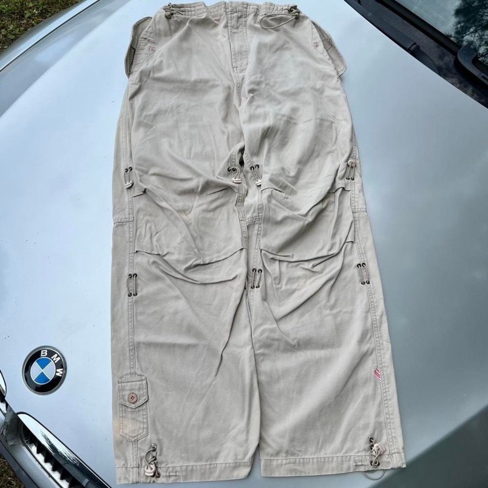 VTG Tan Maharishi x Unsponsored cargo utility adjustable hiking climbing outdoor